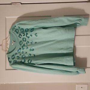 Womens sequin sweatshirt